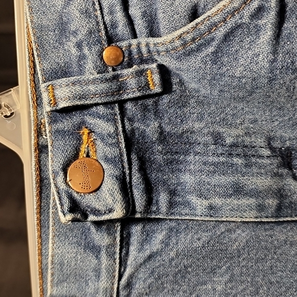 3/$25 WRANGLER Denim Blue Jeans Kids 8 Slim - Picture 4 of 9